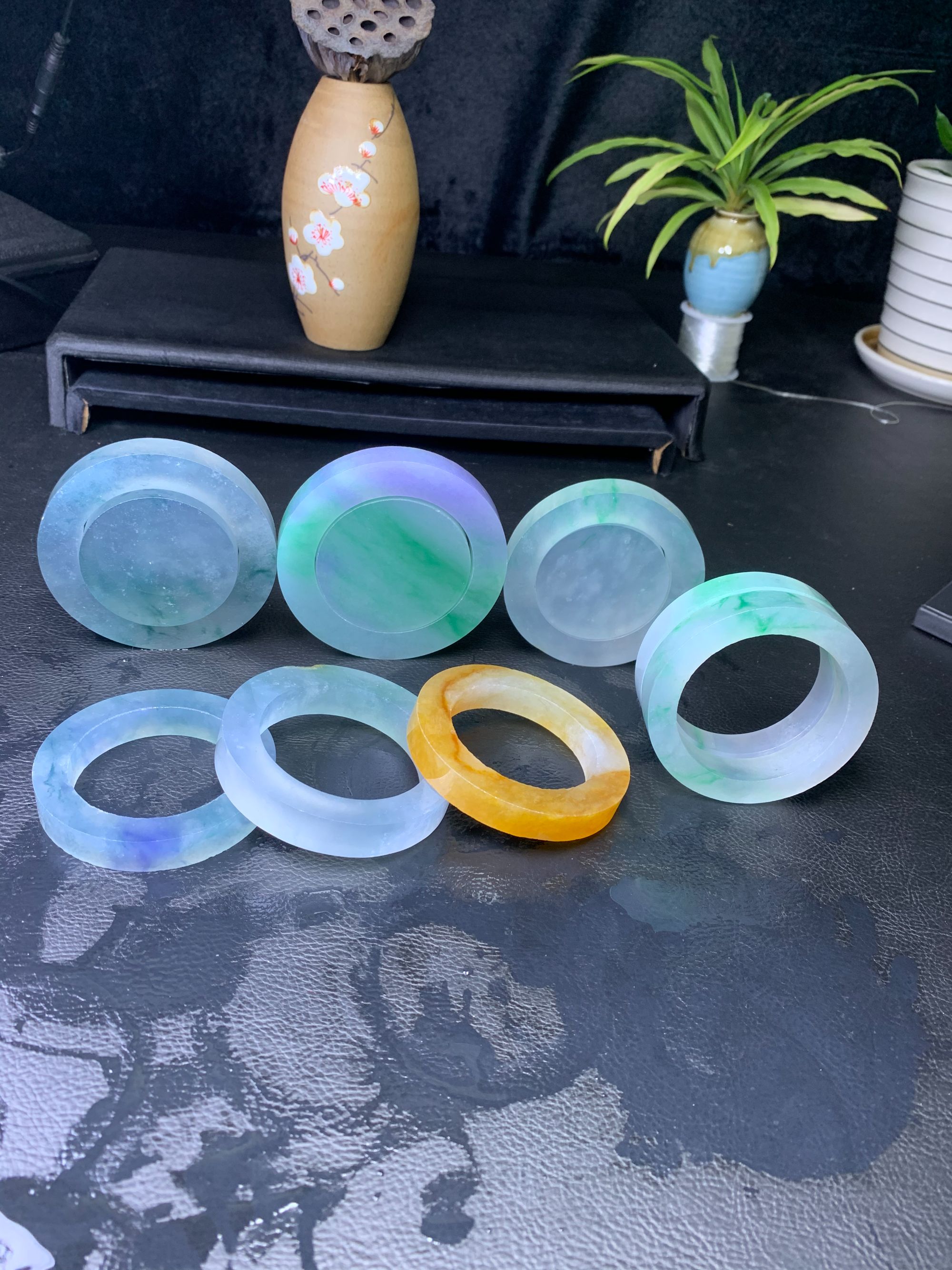 翡色倾城手镯测量图