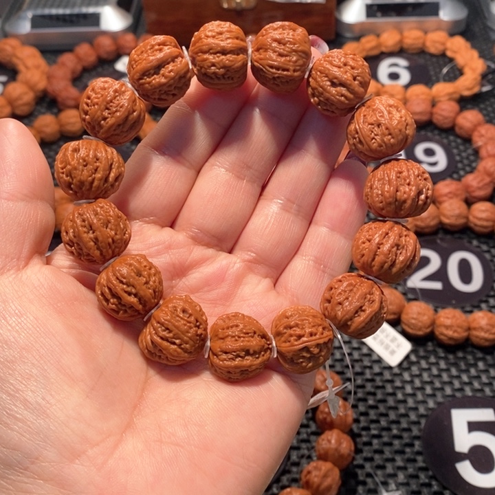 文玩核桃手串核桃手串粗筋1.8尺寸全品