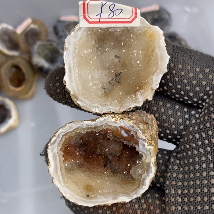 珠宝半成品紫晶未镶嵌