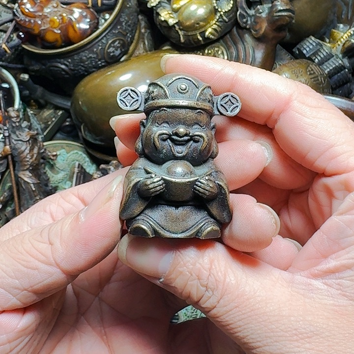 铜器摆件收收藏藏