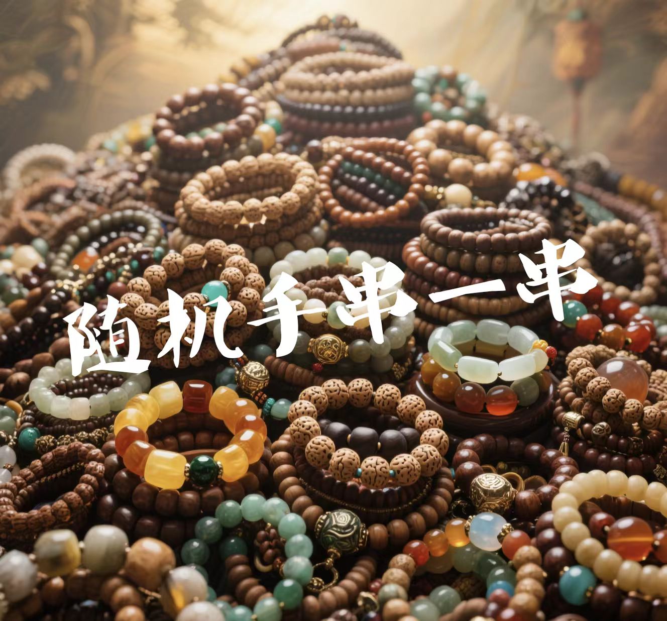 随机文玩手串一份（以主播为主）