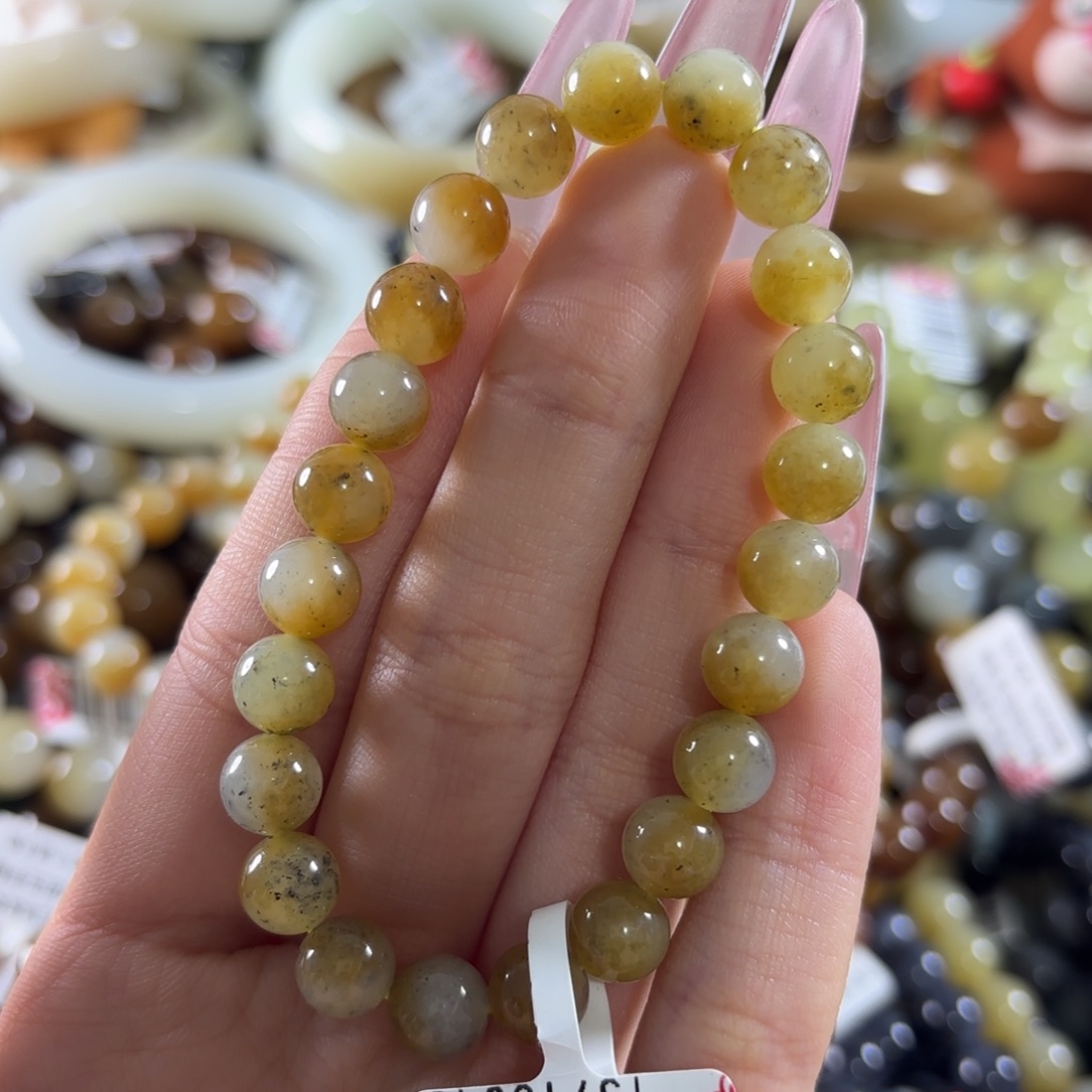 和田玉未镶嵌手链93