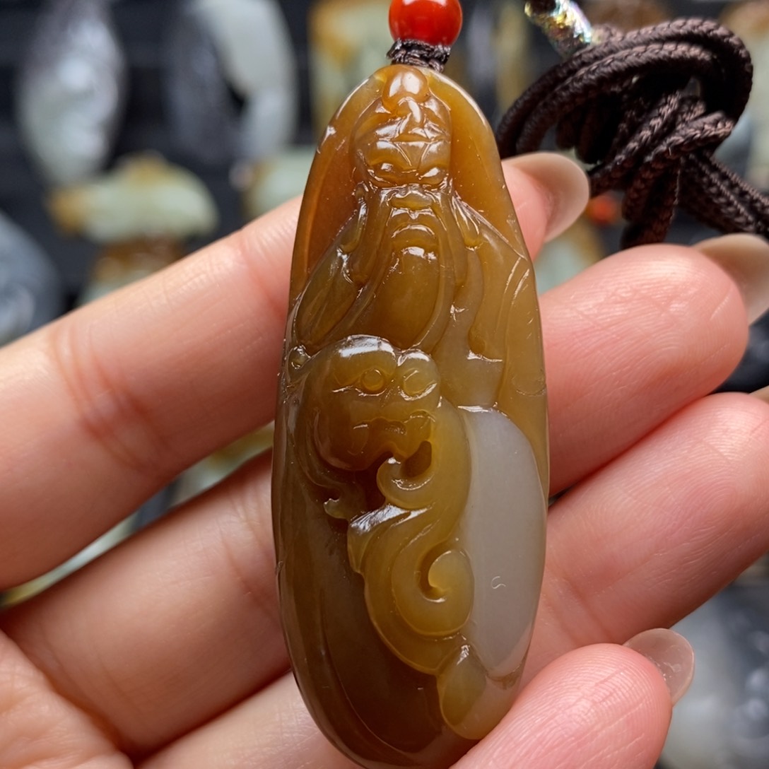 和田玉挂件未镶嵌