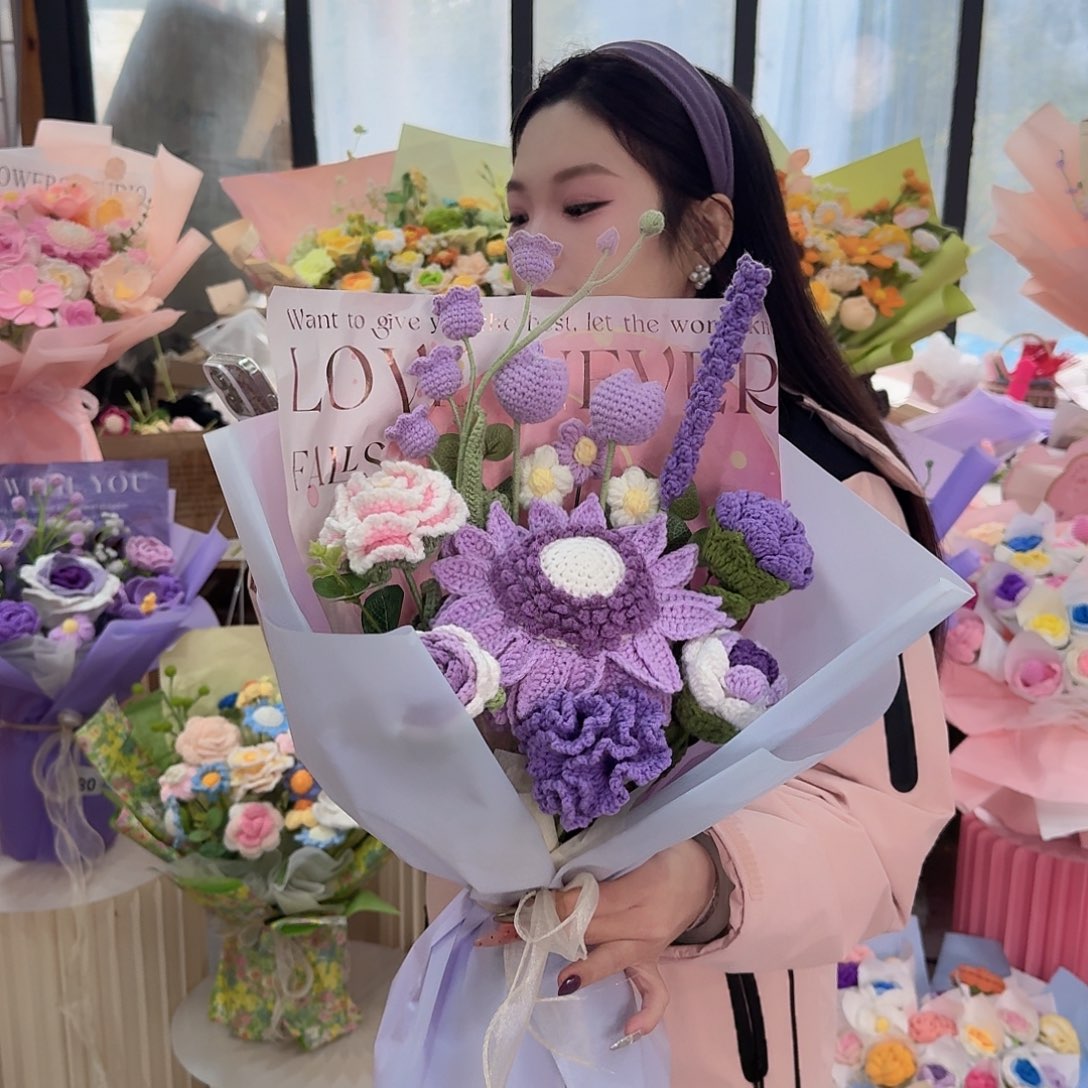 非遗手工花束，孤品清仓