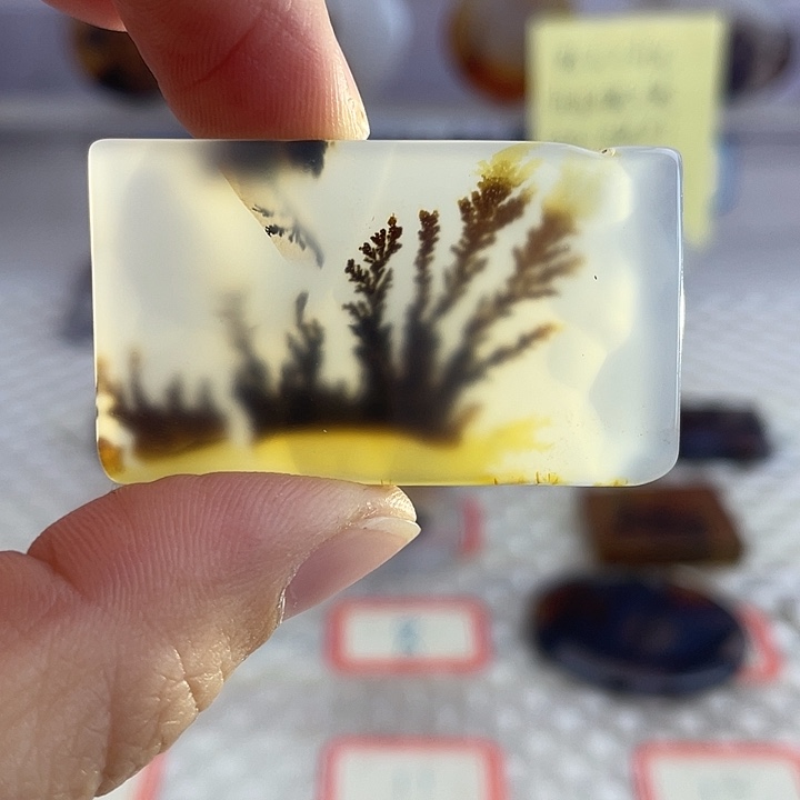 玛瑙/玉髓合金颈饰