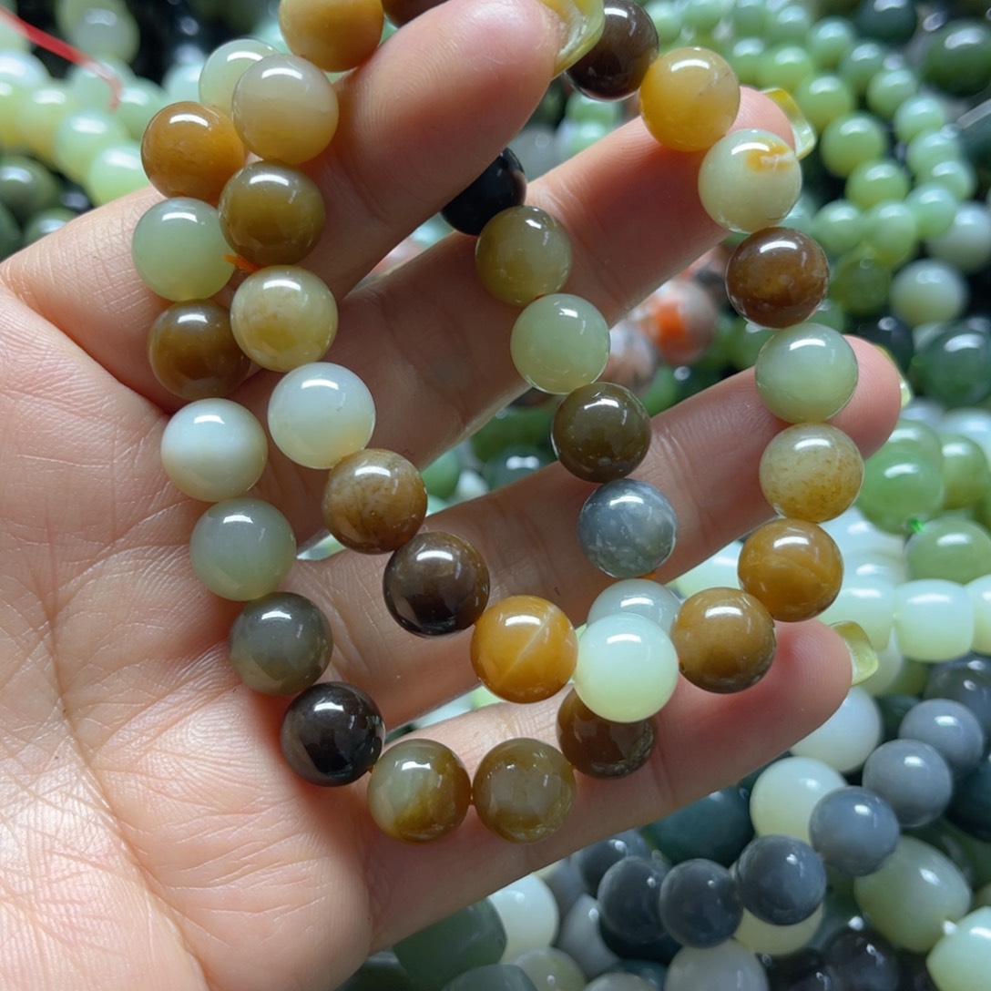 和田玉手链未镶嵌