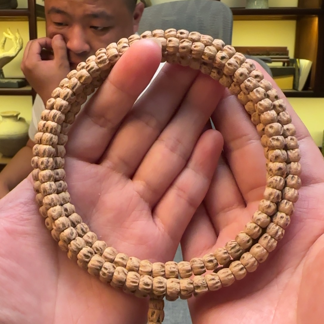 柏香籽/百香籽手串黑瞳6➕