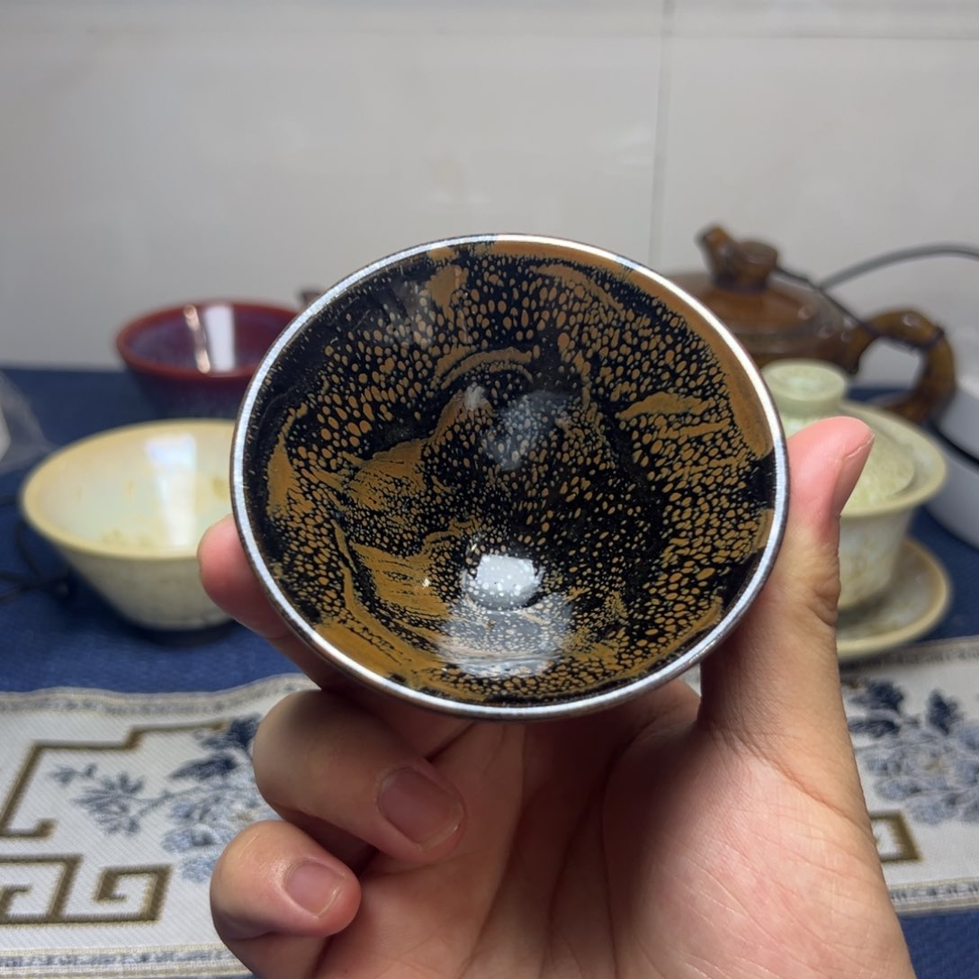 建阳建盏喝茶主人杯