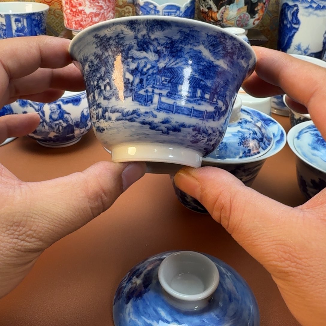 R***…陶杯子景德镇全手工手绘陶瓷