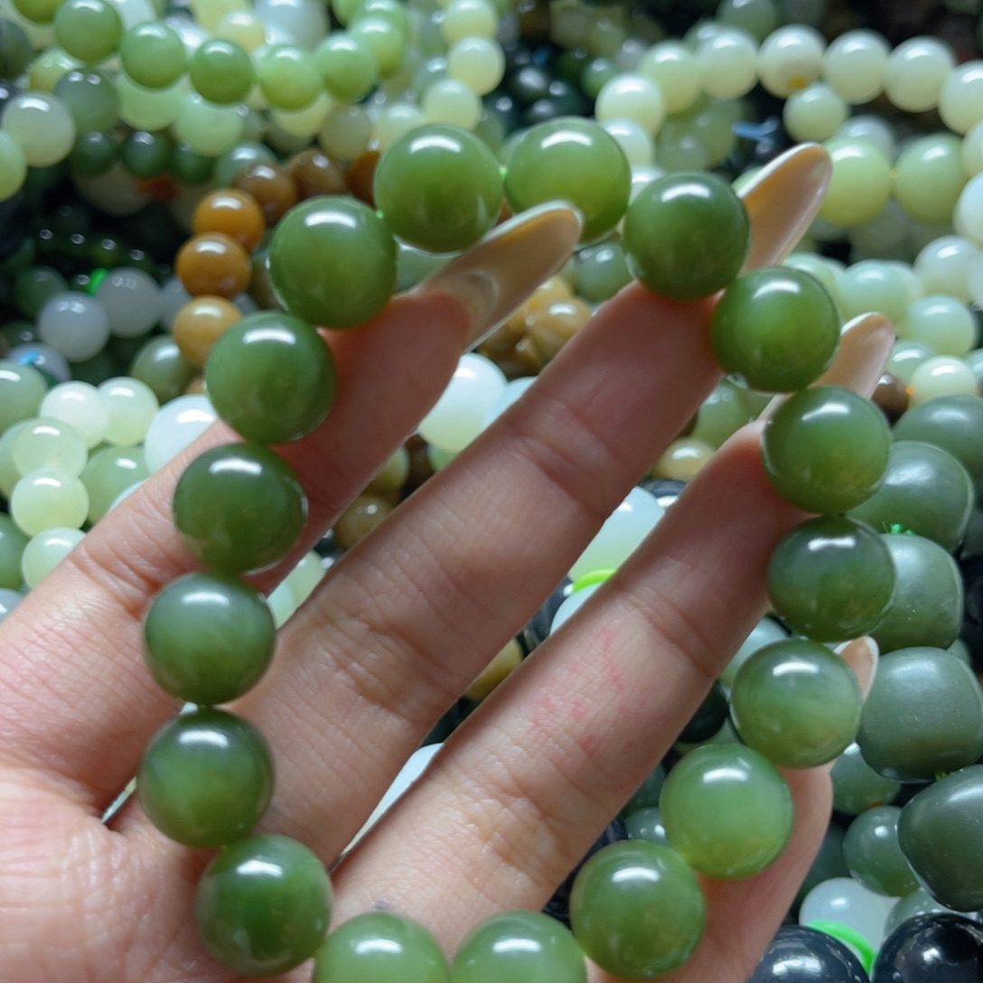 和田玉手链未镶嵌