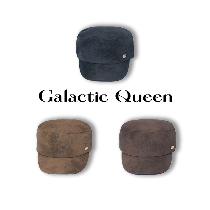 Galactic Queen【奈斯专属】T仿麂皮绒皮超软百搭平顶马术帽