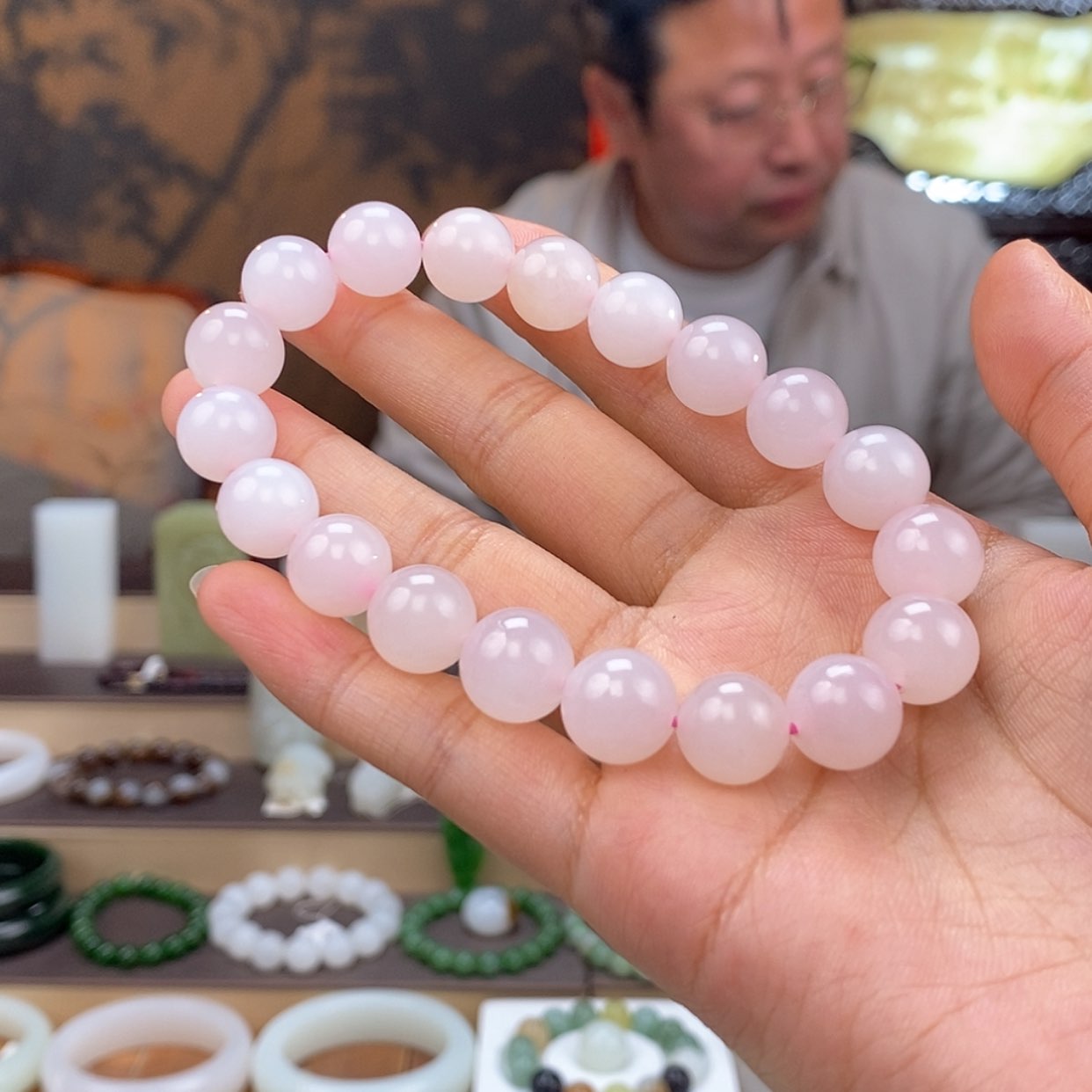 【闪购商品】和田玉手串未镶嵌