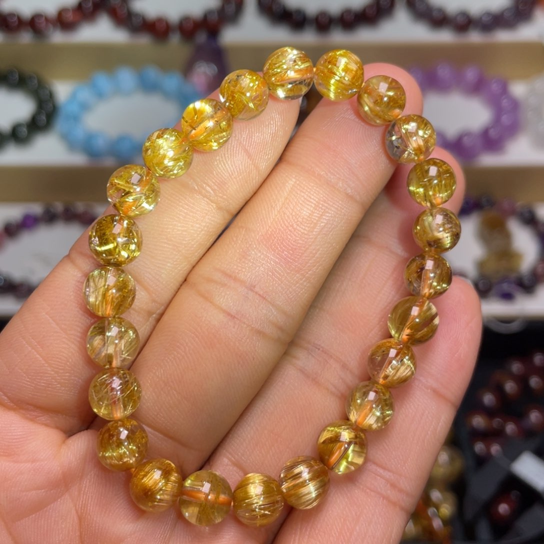 水晶手链未镶嵌钛晶