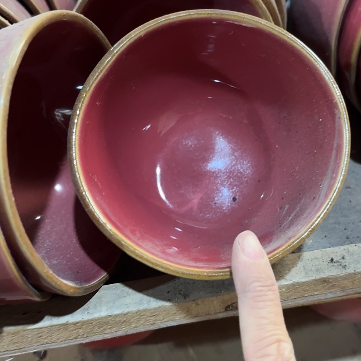 陶瓷外贸尾货微瑕疵4个4寸