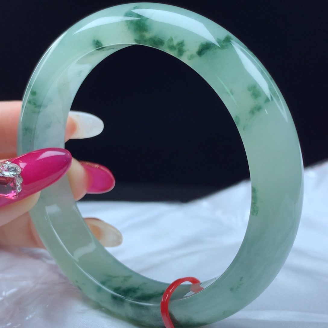 未镶嵌手镯翡翠铜*豆66022，