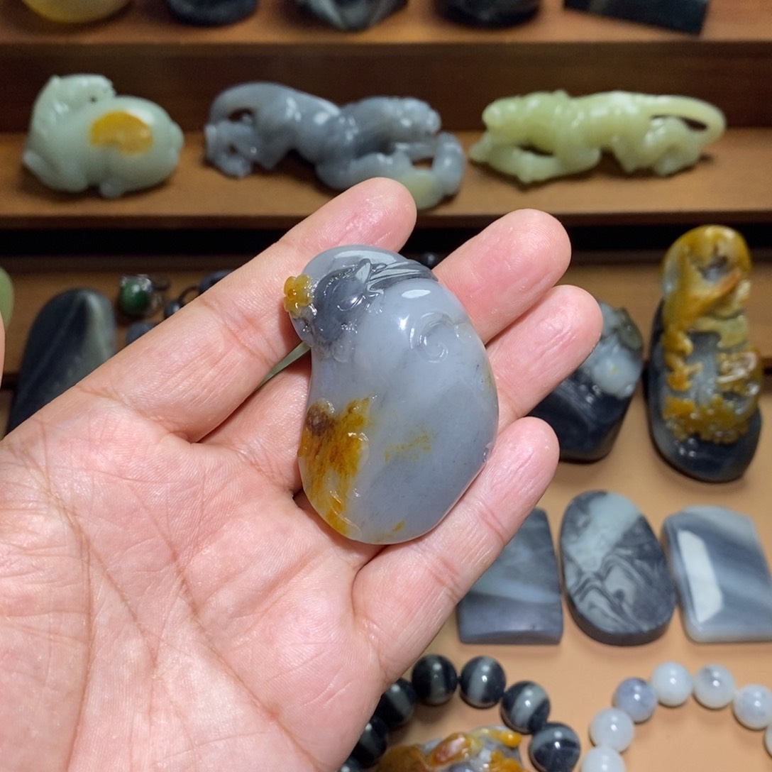 未镶嵌和田玉挂件皖*