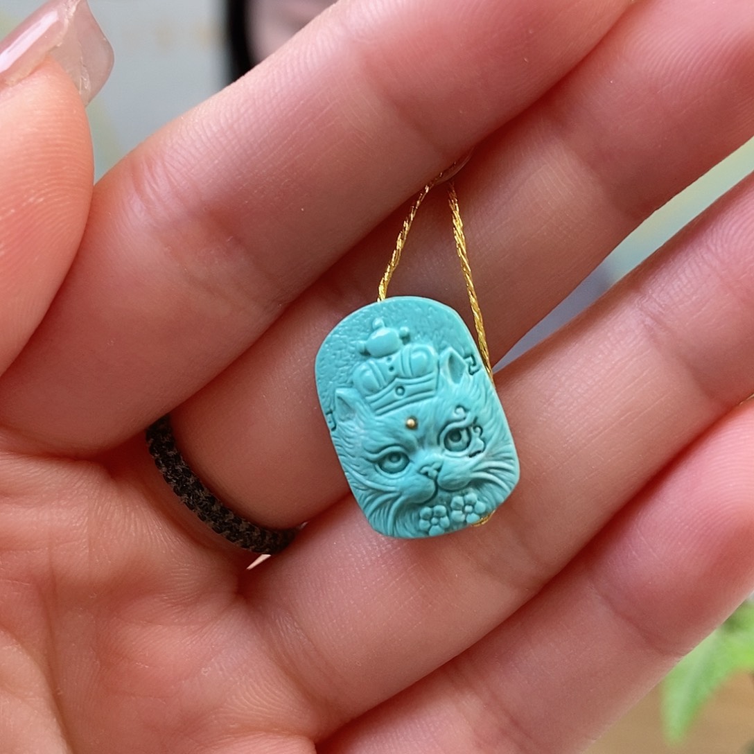 未镶嵌绿松石珠宝奇石