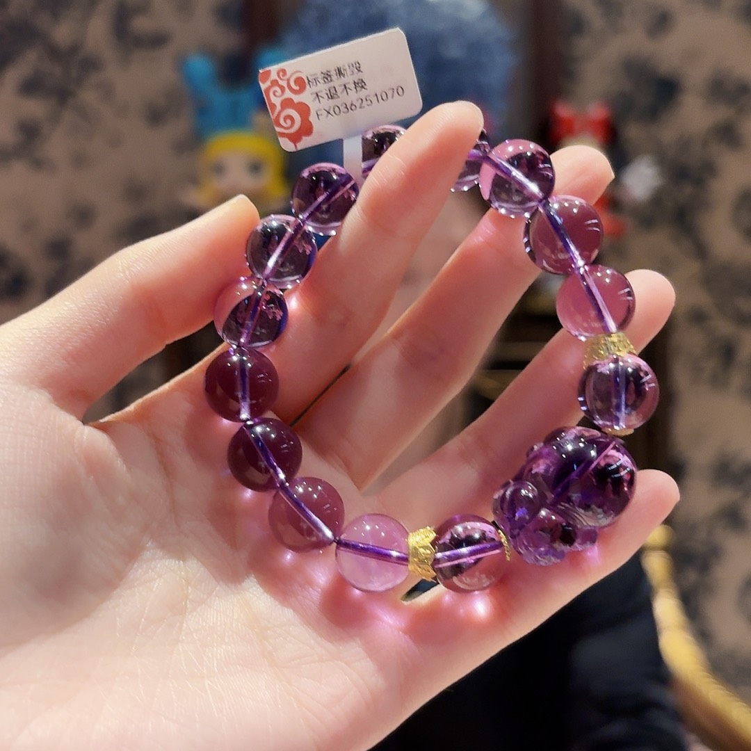 水晶手链未镶嵌手串