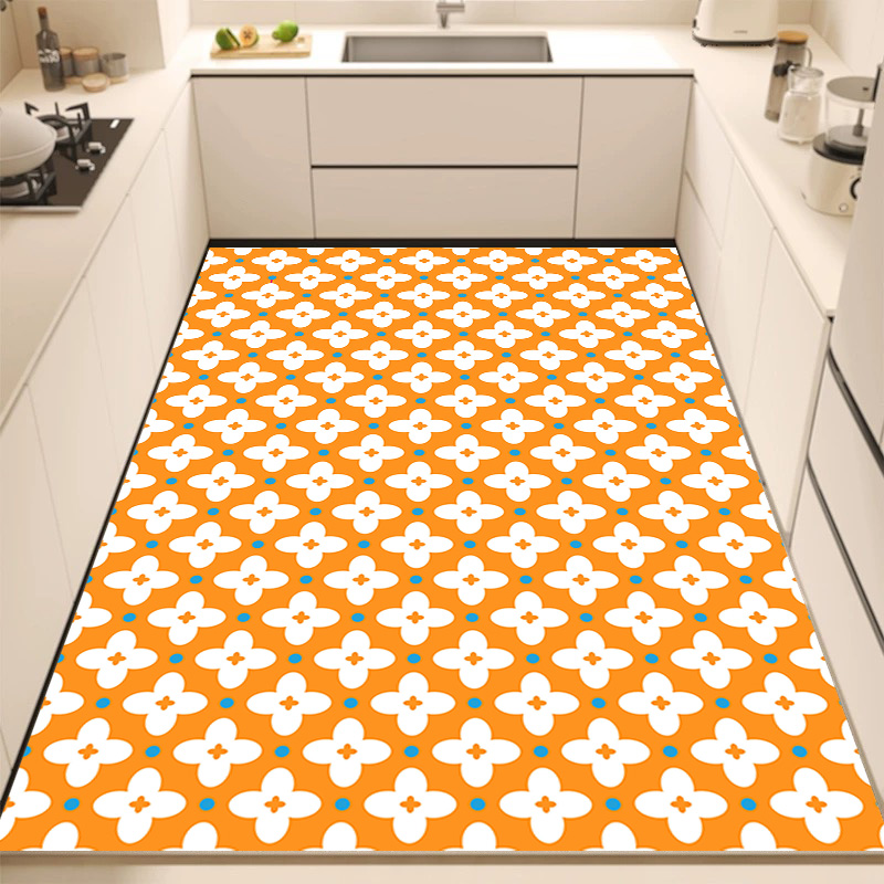  家用吸水皮革加厚防水皮革可裁剪免打理耐脏防水防滑入户厨房垫