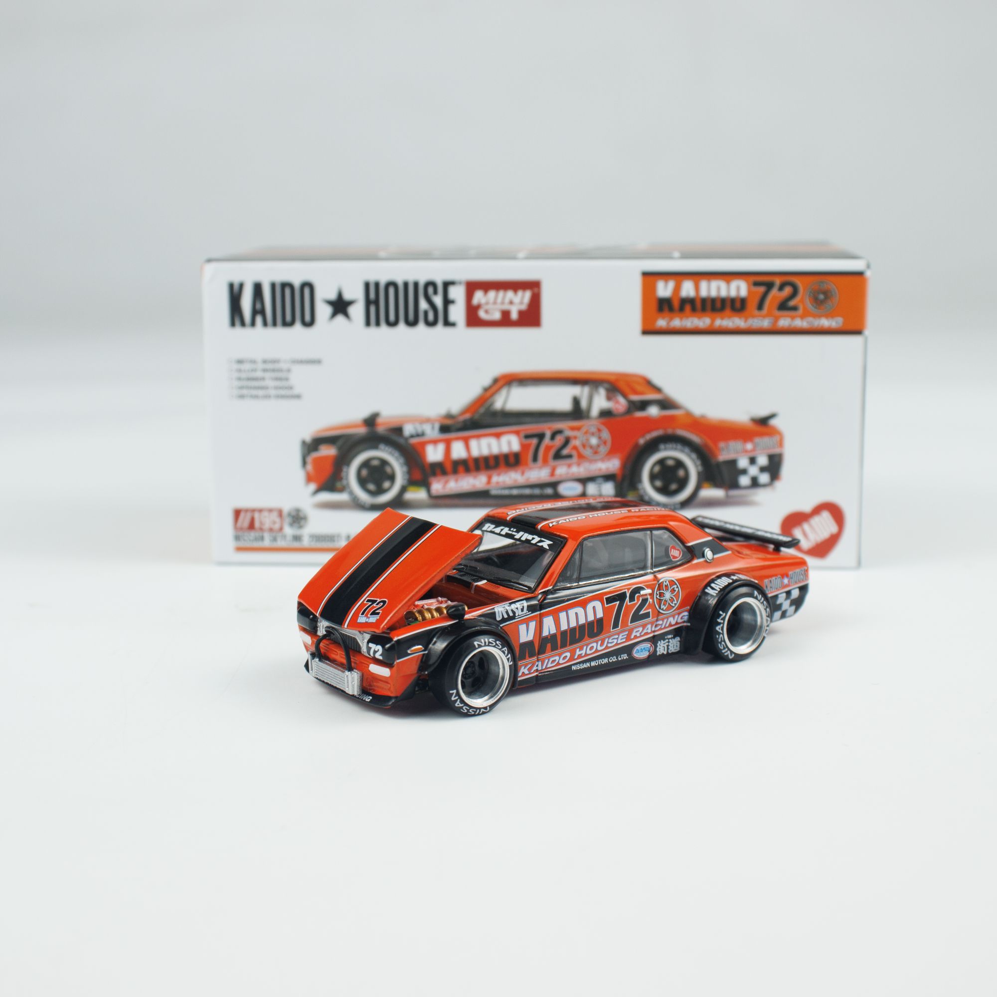MINIGT KAIDO HOUSE车模 1:64 合金 日产天际线2000GTR 汽车模型