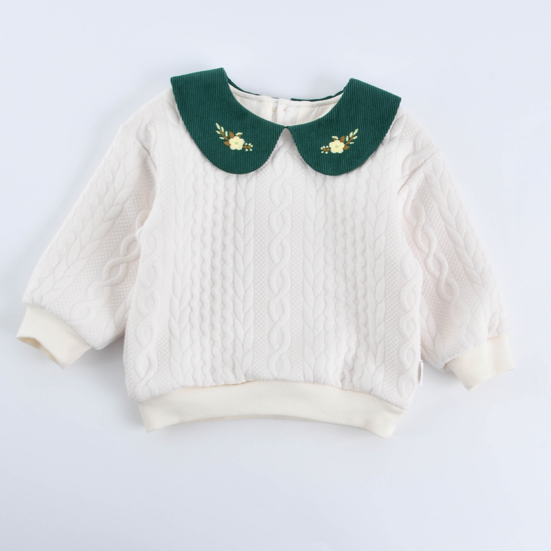 儿童双层针织长袖加厚卫衣83321006