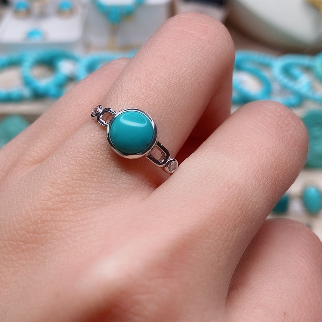 绿松石戒指未镶嵌