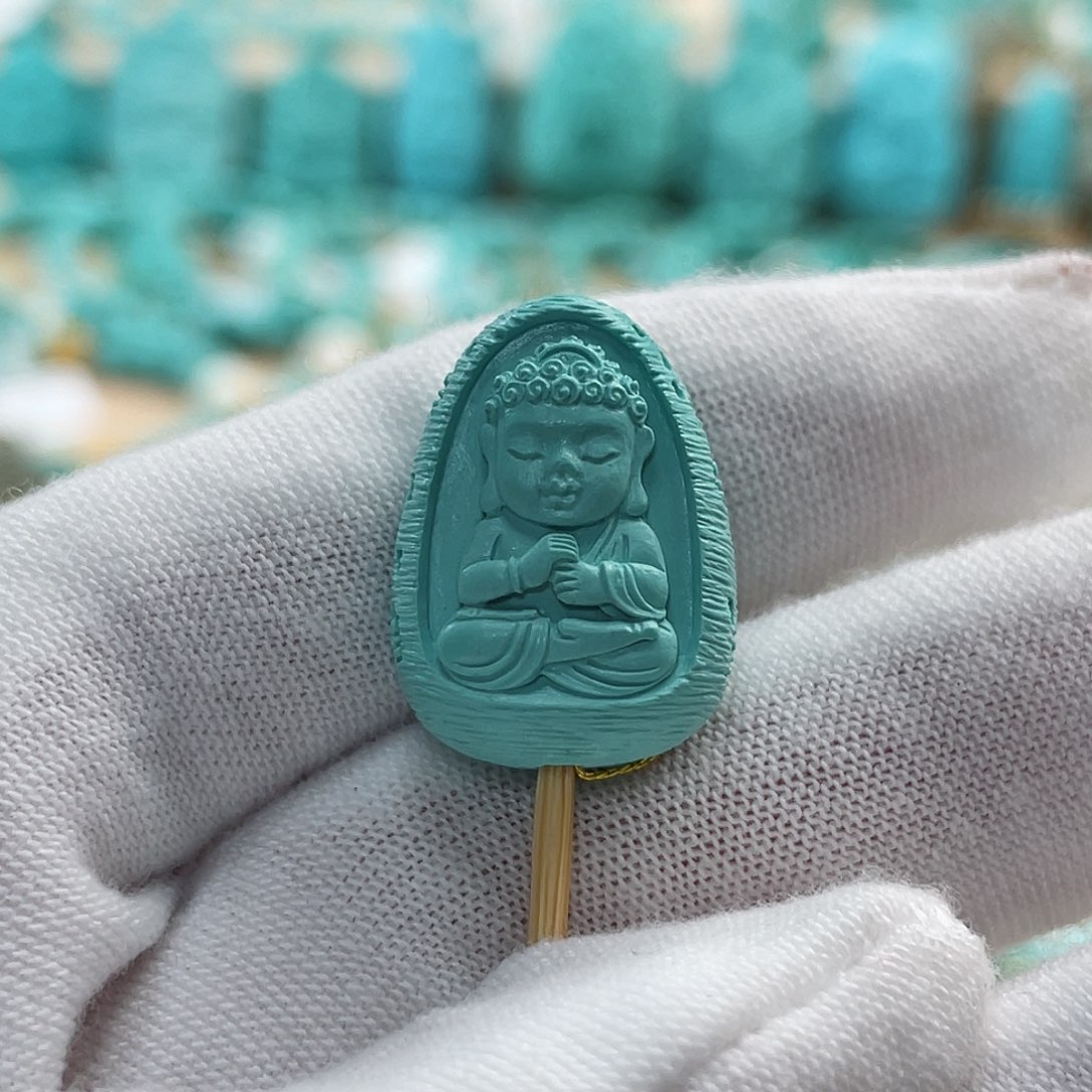 绿松石珠宝奇石未镶嵌