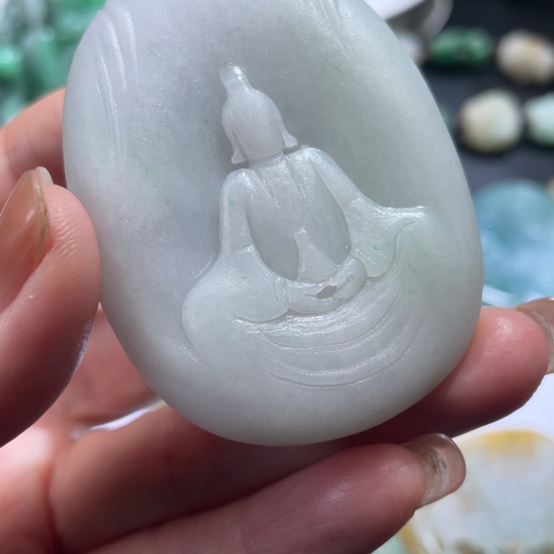 定制翡翠未镶嵌毛货