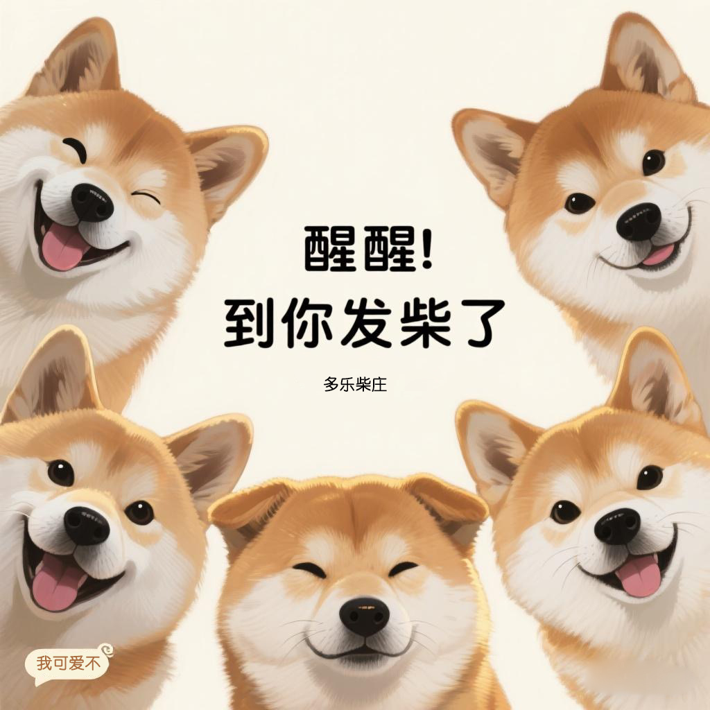 多乐柴庄柴犬宠物活体小狗柴赤柴黑柴麻柴犬舍一物一拍狗狗直播