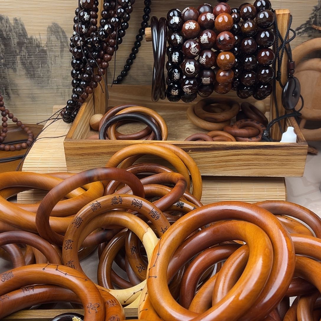 不***道80内径枣木乾坤圈