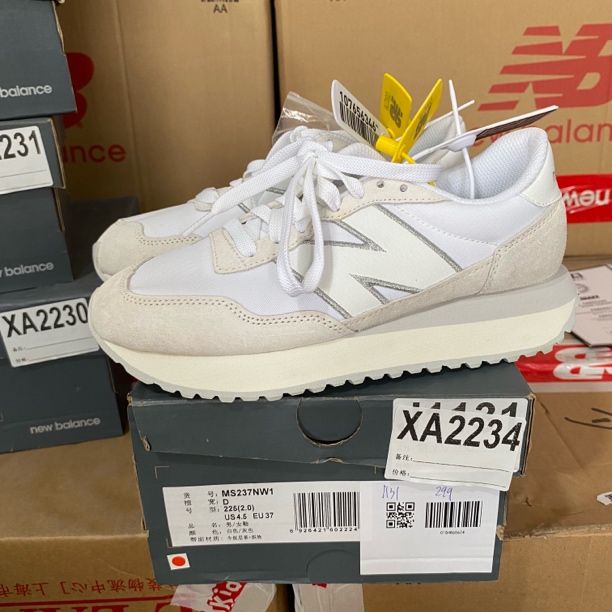 清仓 XA2234 NEW BALANCE MS237NW1 37码鞋子直播微瑕疵 无售后