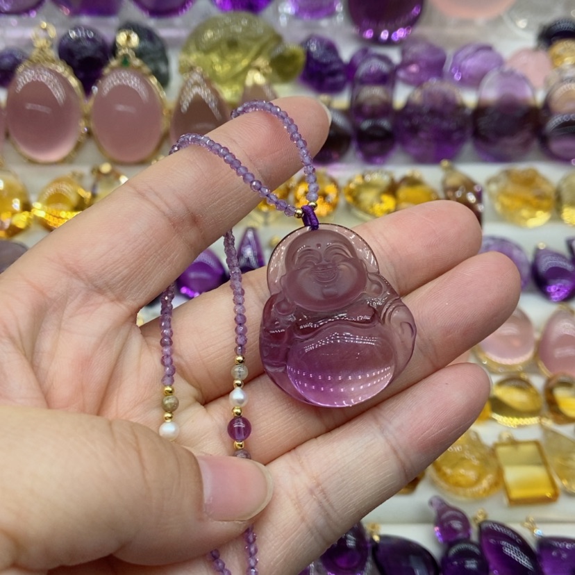 【闪购商品】水晶水晶吊坠未镶嵌