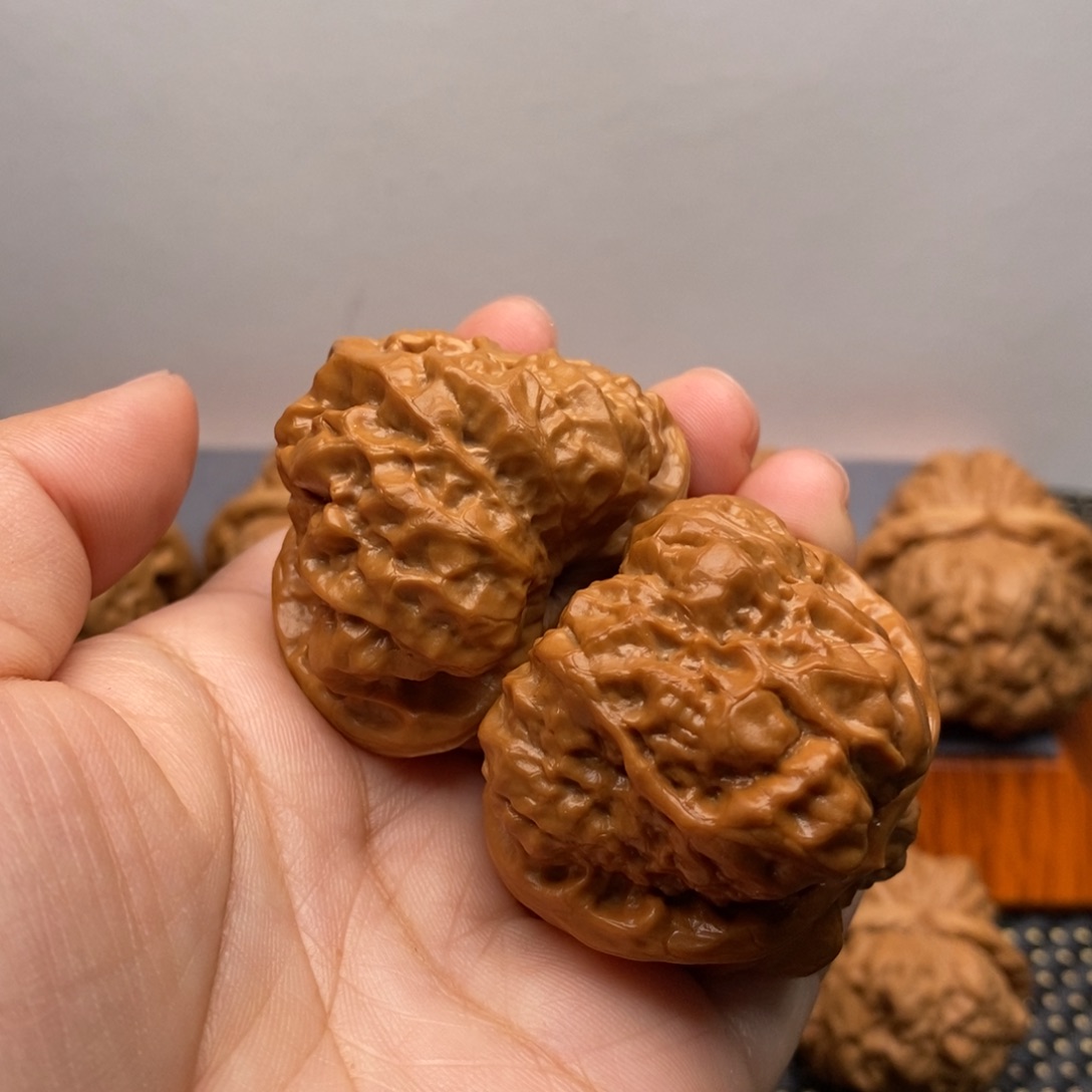 文玩核桃把件茶***窗边43左右