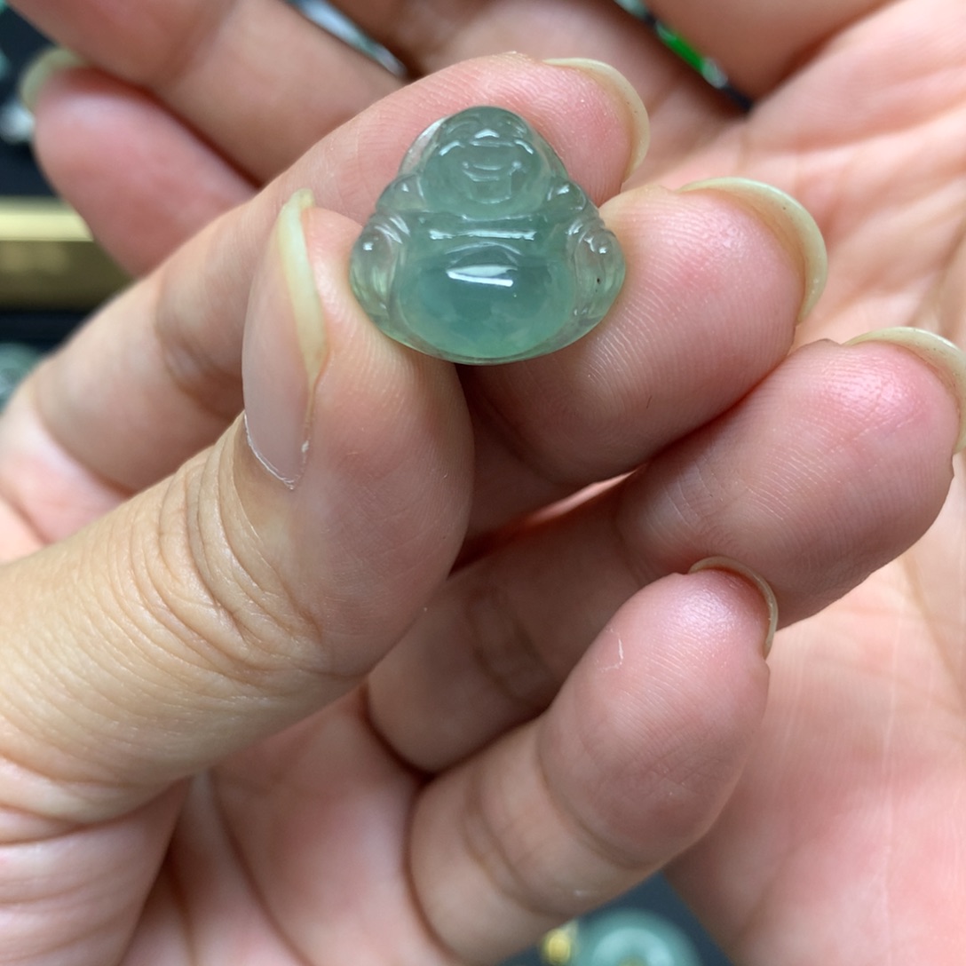 吊坠(不含链)未镶嵌翡翠有纹裂