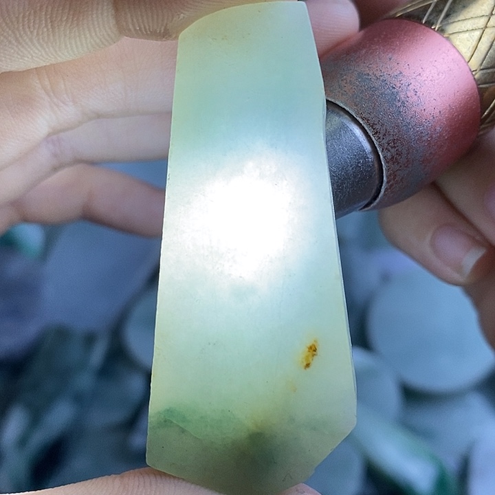 翡翠裸石纯天然翡翠