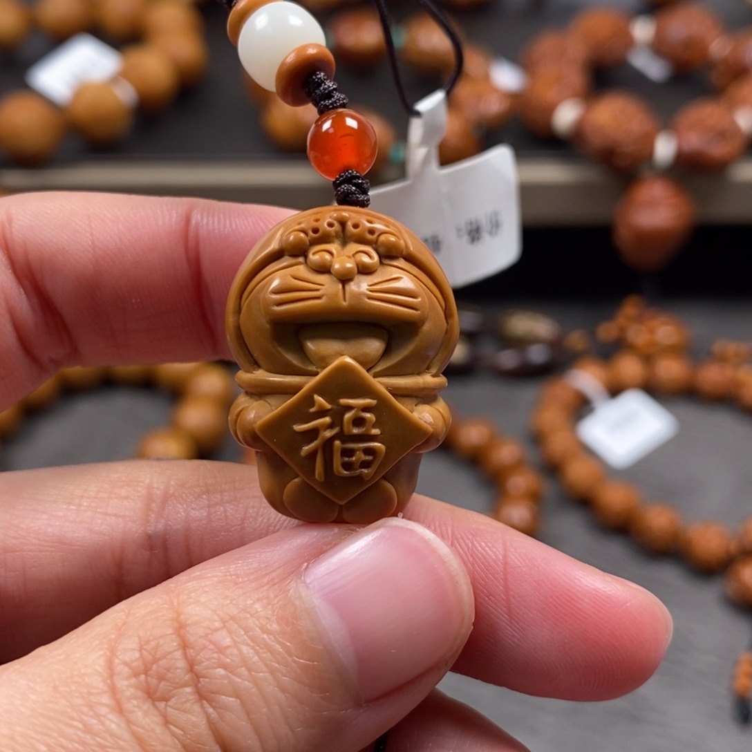 橄榄核手串/手链机器猫单子