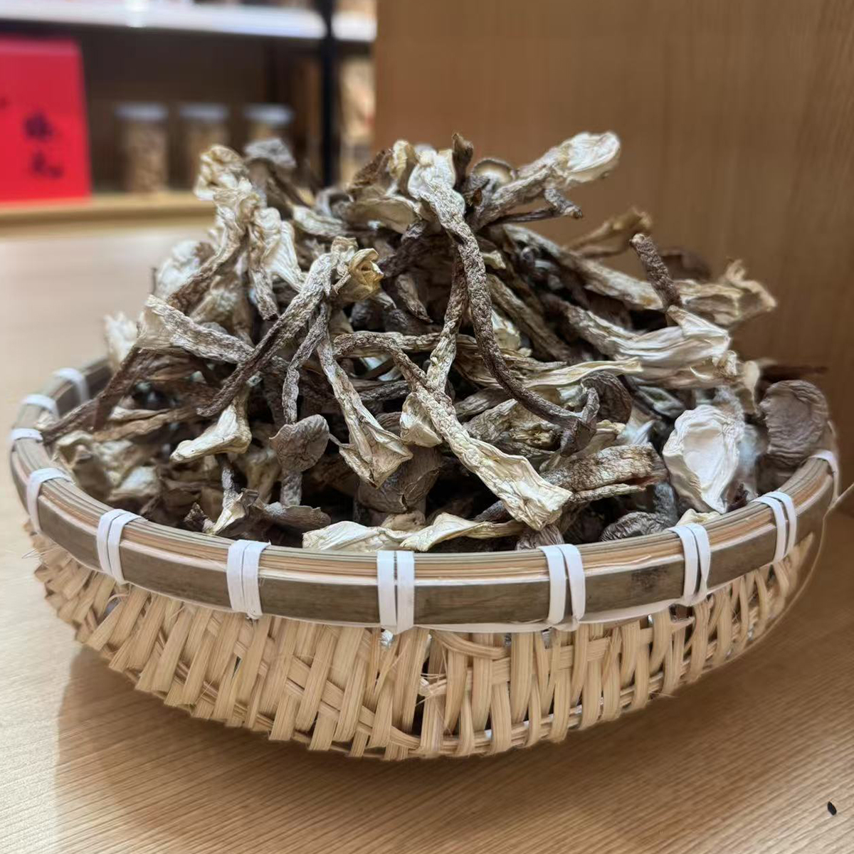 陕南特产新货鹿茸菇干货营养丰富煲汤食材无硫熏高山特产