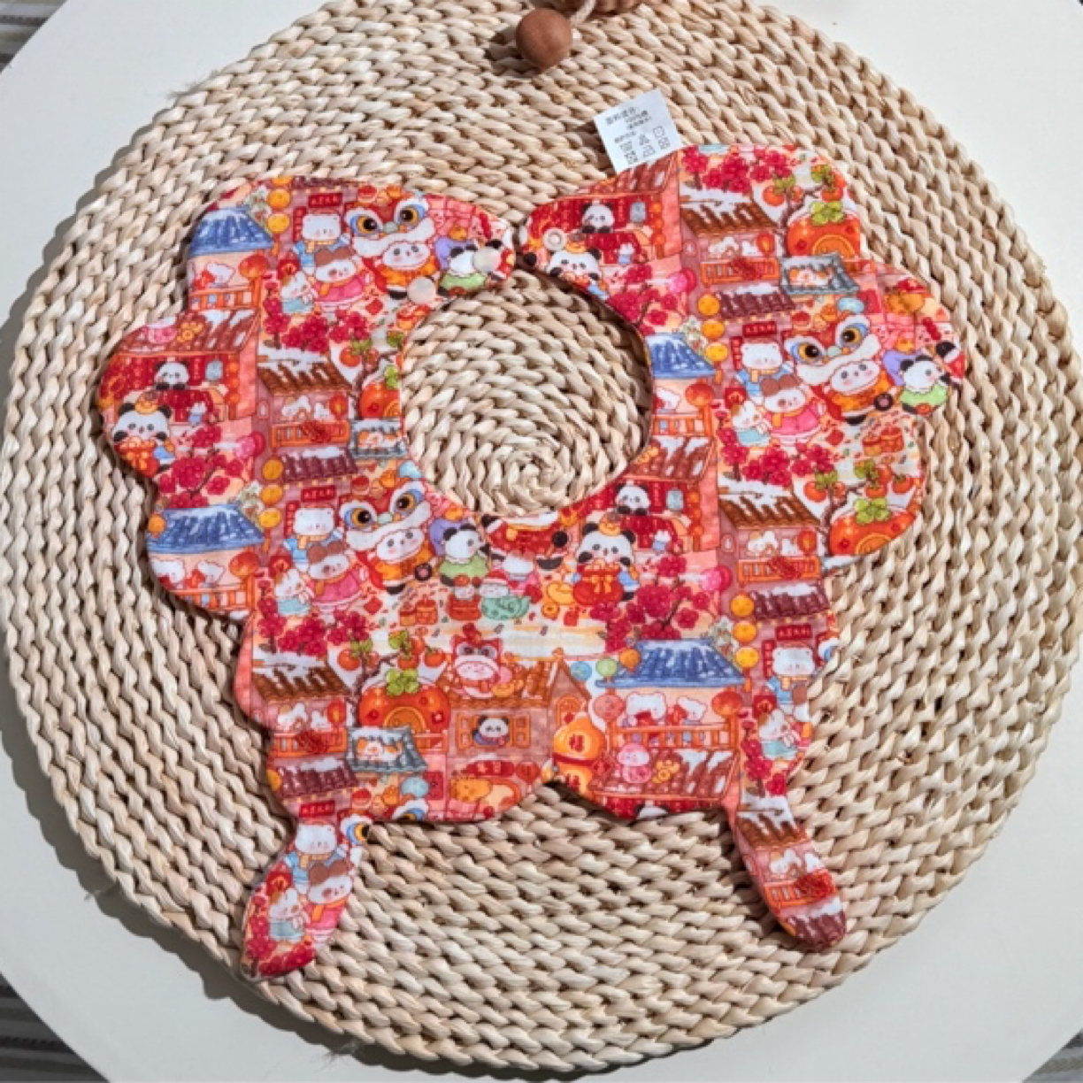 （直播间蝴蝶款专属链接）加大加款婴儿纯棉纱防吐奶口水巾柔口水巾