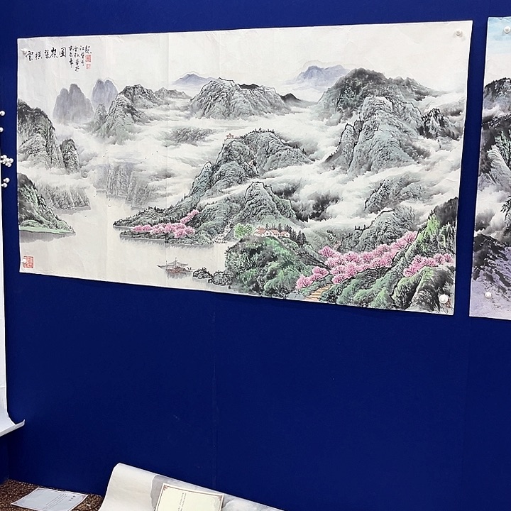 国画吴****》六尺整张潘雪松