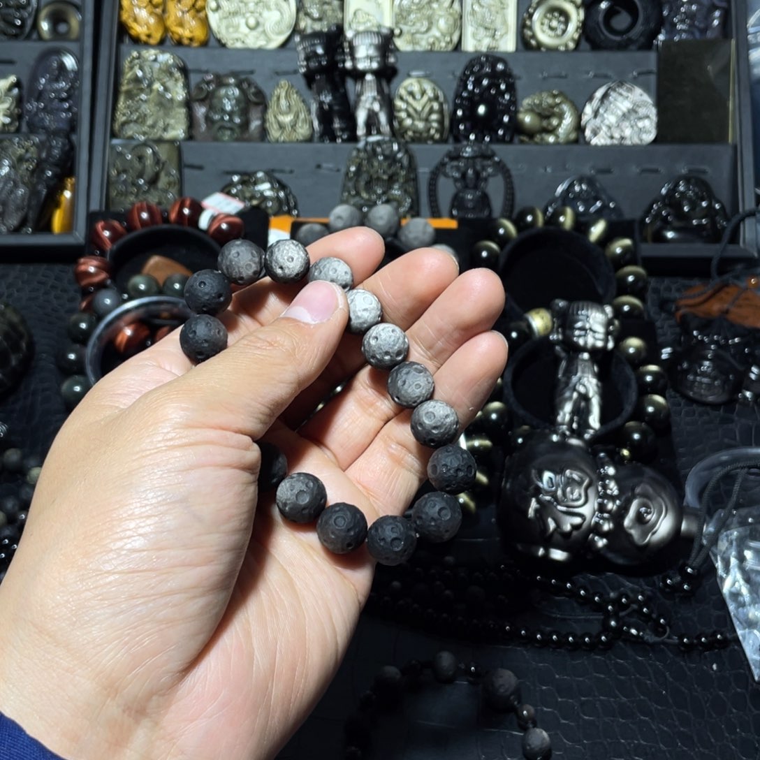 黑曜岩珠宝奇石未镶嵌T***t