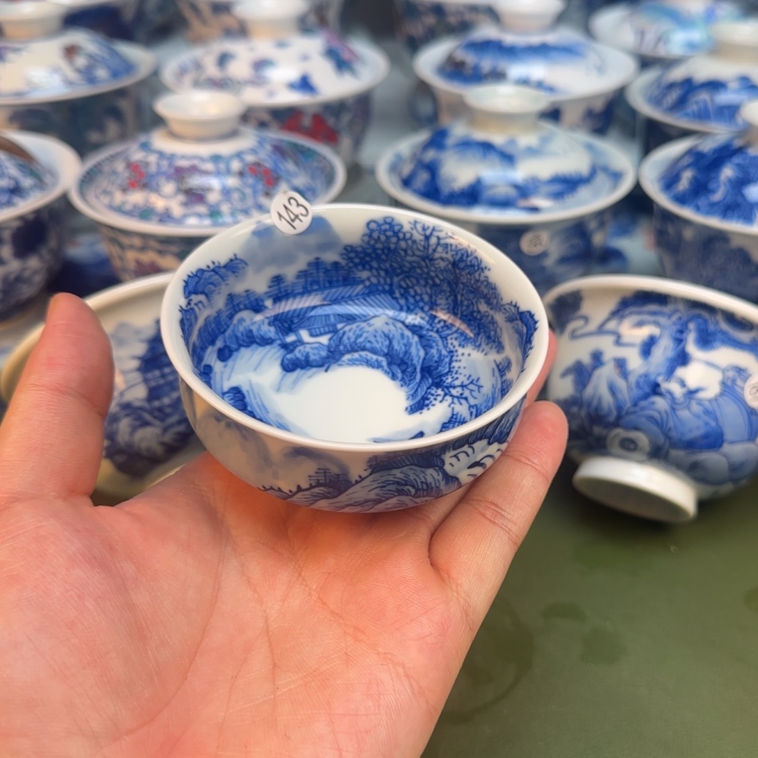 彦祖纯手工手绘茶具143