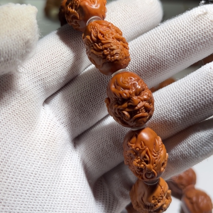 打***學手串/手链橄榄核国王料福利走色恶僧特价