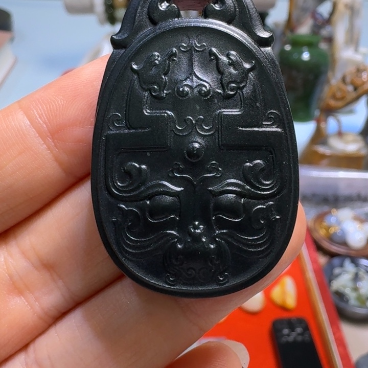 和田玉（青玉）未镶嵌颈饰