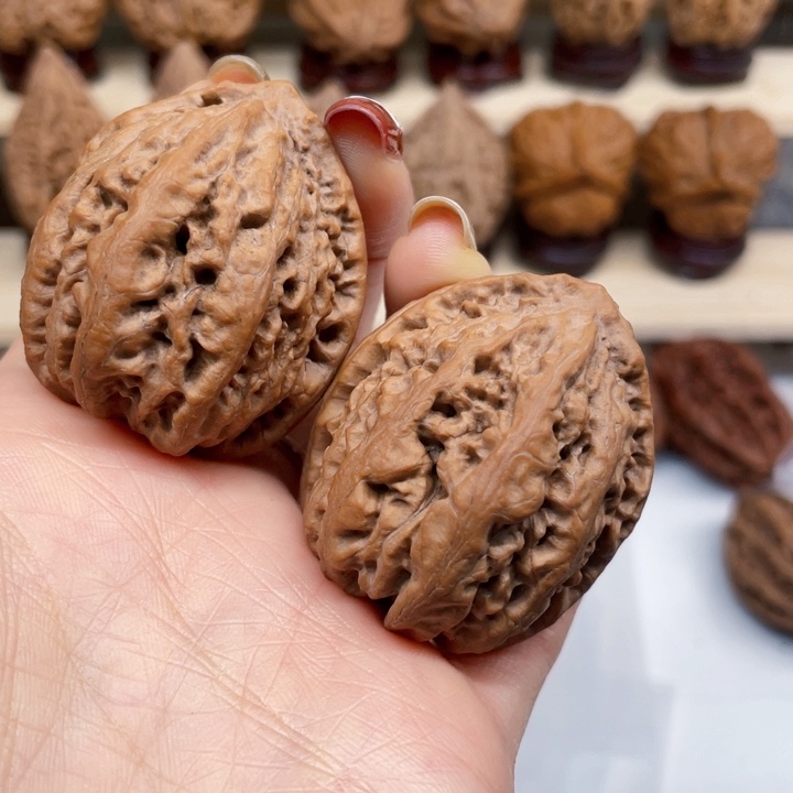 文玩核桃把件୧****虎头