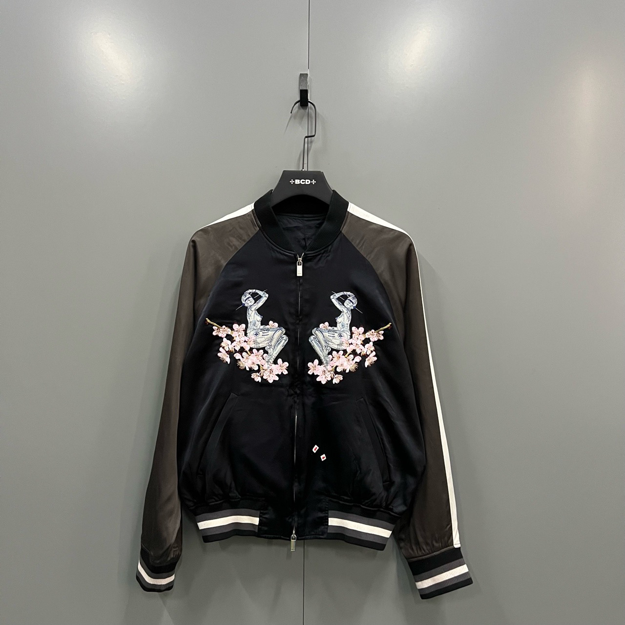 95新 DIOR/迪奥 （cc）空山基樱花夹克46码/95新bc014556