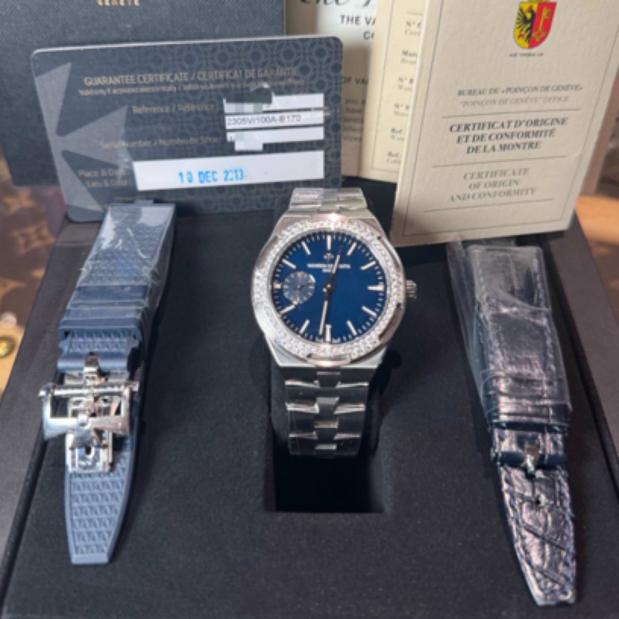 95新 Vacheron Constantin/江诗丹顿 纵横四海2305V 19年全套
