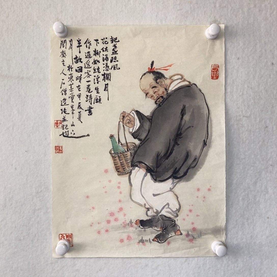 【闪购商品】国画著名原创人物画家石僧老师专场