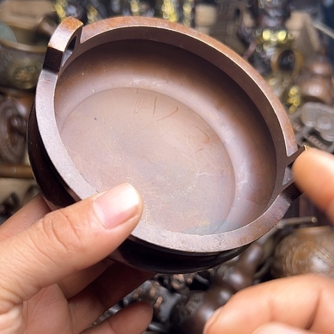 铜制工艺把玩摆件