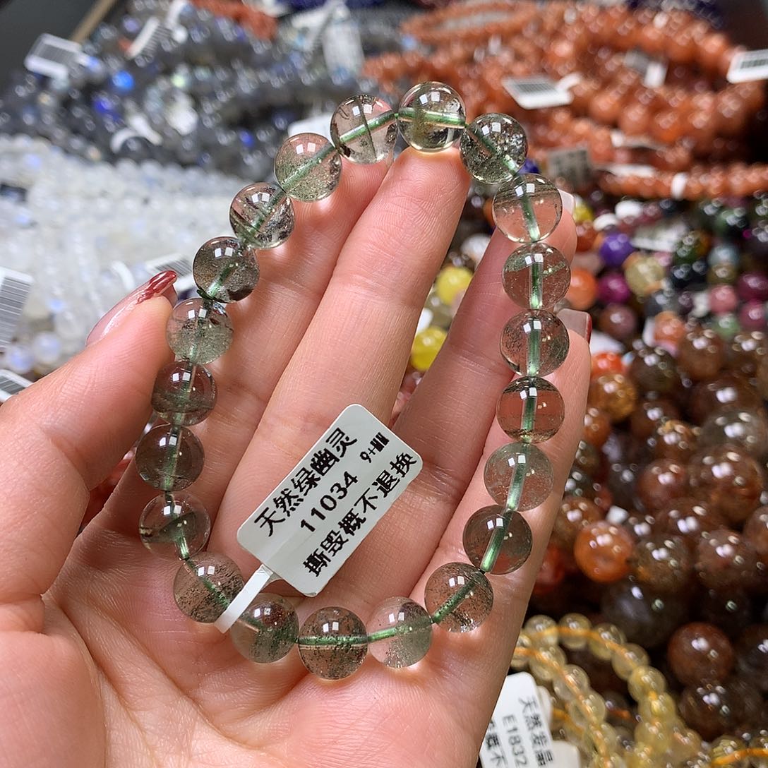 水晶手链未镶嵌，