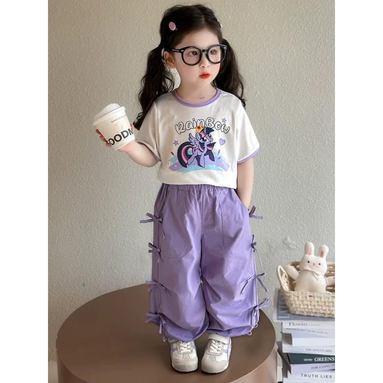 【新疆包邮】春季新款卡通可爱两件套L322